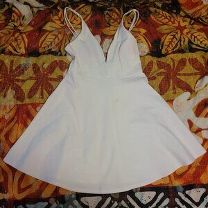 Lulu's White Mini Dress